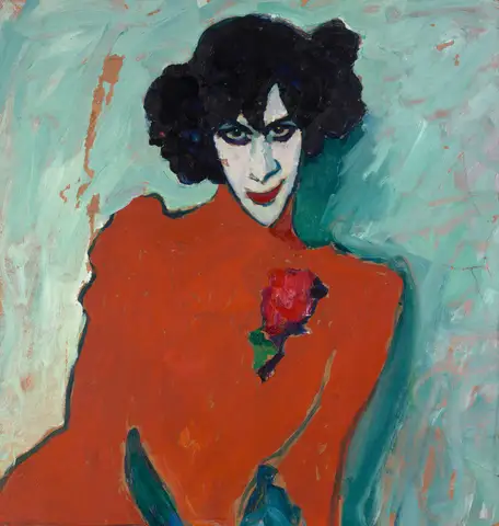 Portrait of Alexander Sakharoff by Alexej Von Jawlensky