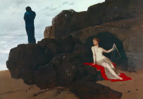 Ulysses and Calypso by Arnold Böcklin