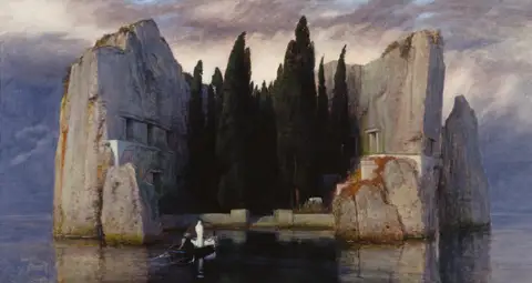 Isle of the Dead, 3rd Version by Arnold Böcklin