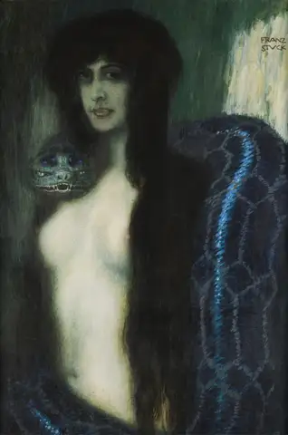 The Sin by Franz Stuck