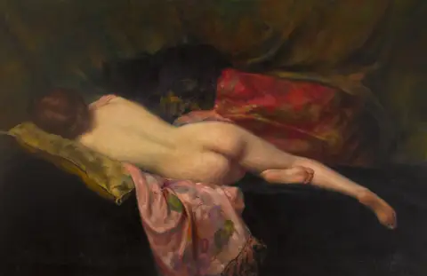 The Model in Repose by Albert Joseph Pénot