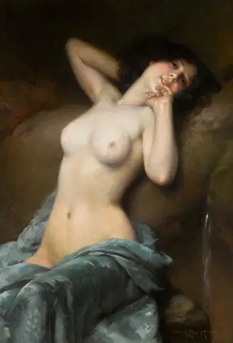 The Charm of the Evening by Albert Joseph Pénot