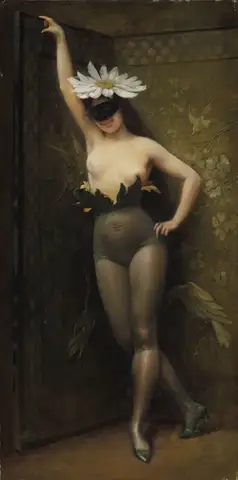 The Flower Woman by Albert Joseph Pénot