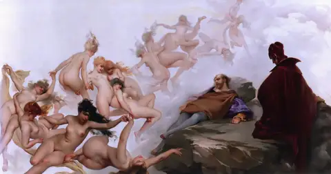 Faust’s Vision by Luis Ricardo Falero