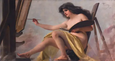 Allegory of Art by Luis Ricardo Falero