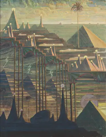 Allegro by Mikalojus Konstantinas Čiurlionis