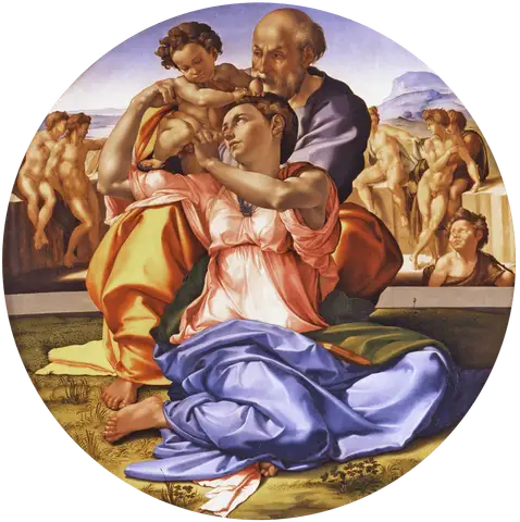 Doni Tondo by Michelangelo
