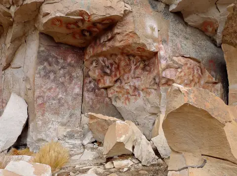 Cave of Hands, Patagonia by Upper Paleolithic