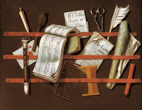 Letter rack by Edwaert Collier