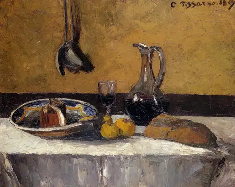 Still Life by Camille Pissarro