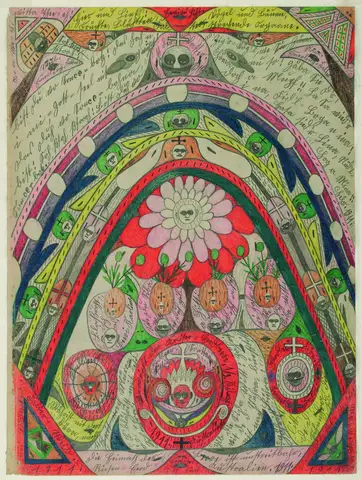 Australia is without Doubt the Habitat of the Giant Strawberry by Adolf Wölfli
