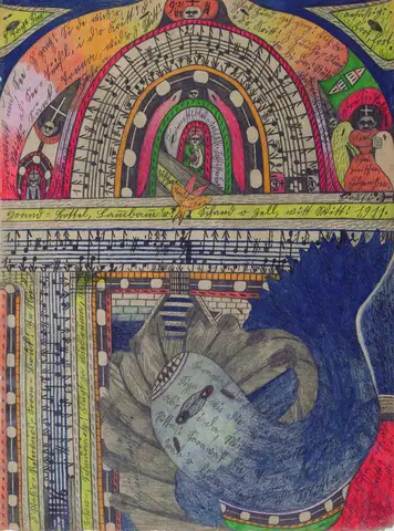 Gourmet Food Store: Feeding the Fishes by Adolf Wölfli