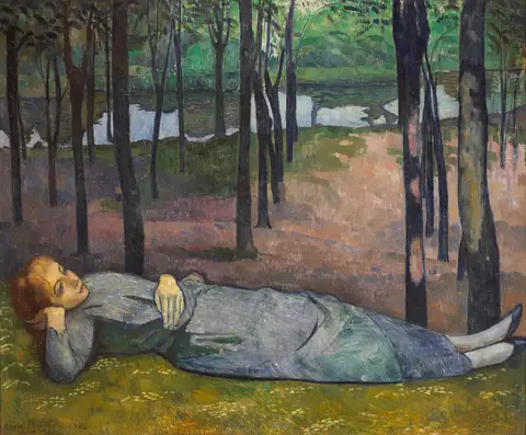 Madeleine dans le Bois d'Amour by Émile Bernard