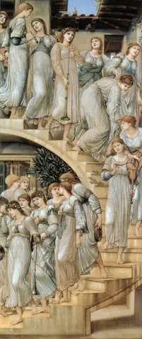 The Golden Stairs by Edward Burne-Jones