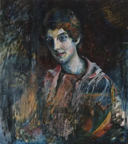 Portrait of Nina Kandinsky by Wassily Kandinsky