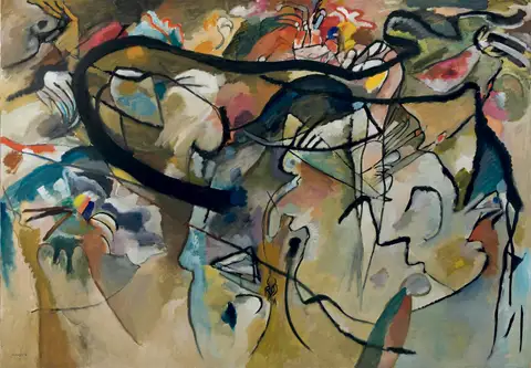 Composition 5 by Wassily Kandinsky