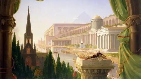 The Dream of the Architect by Thomas Cole