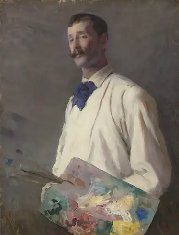 Portrait of Alexander Harrison by Cecilia Beaux