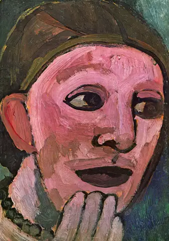 Self Portrait — 1907 by Paula Modersohn-Becker