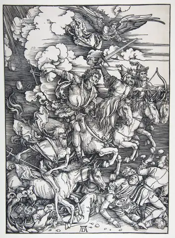 The Apocalypse — The Four Horsemen by Albrecht Dürer