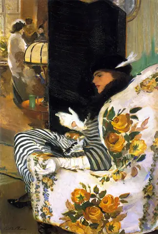 After the Meeting by Cecilia Beaux