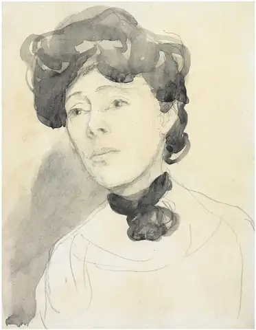 Portrait of a Lady by Gwendolen Mary John