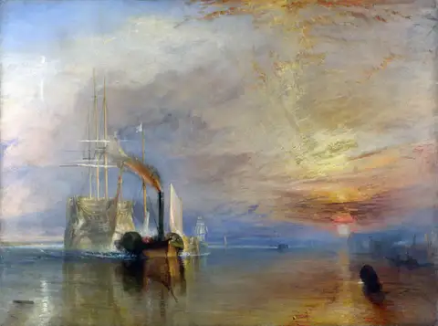 The Fighting Téméraire by Joseph Mallord William Turner