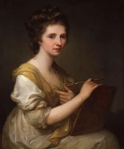 Self Portrait by Angelica Kauffmann