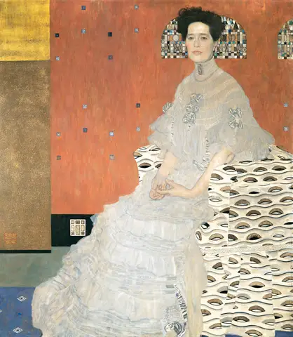 Portrait of Fritza Riedler by Gustav Klimt