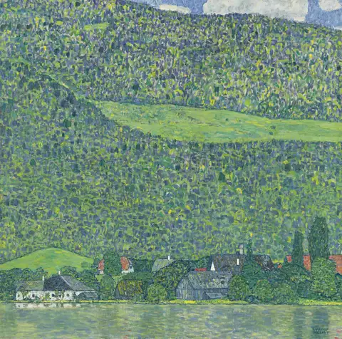 Litzlberg on the Attersee by Gustav Klimt