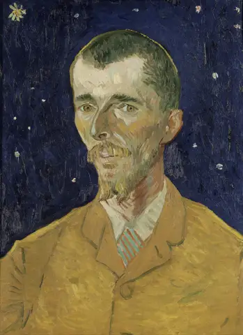 Portrait of Eugène Boch by Vincent Van Gogh