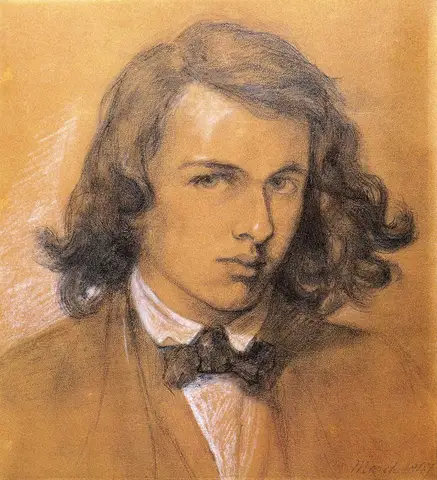 Self Portrait by Dante Gabriel Rossetti