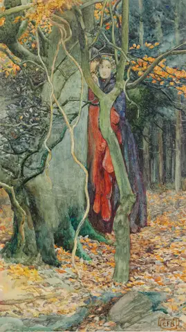 The Secret by Eleanor Fortescue-Brickdale