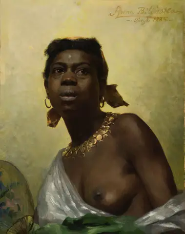 A Black Woman by Anna Bilińska-Bohdanowicz