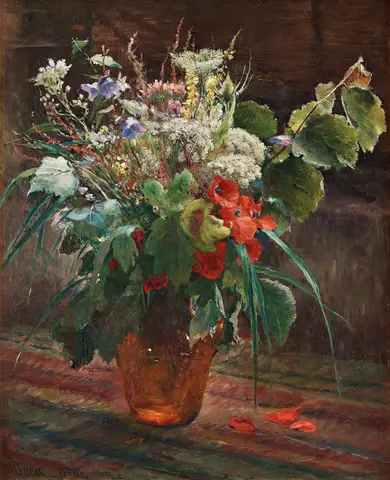 Wild Flowers by Jeanna Bauck