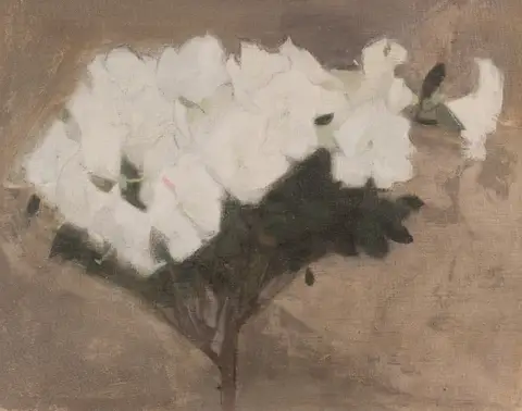 Azaleas by Helene Schjerfbeck