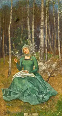 April by Marianne Stokes