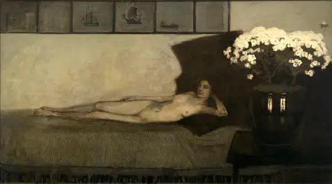 White Azaleas by Romaine Brooks