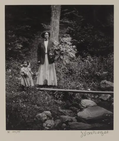 Kate and Rachel Van Der Zee, Lenox, Mass. by James Van Der Zee