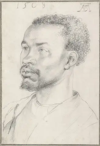 Head of an African by Albrecht Dürer