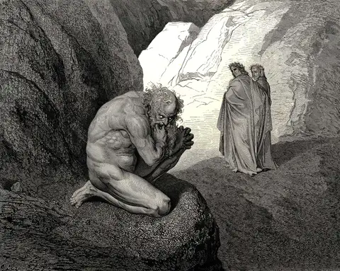 The Inferno, Canto 7 by Gustave Doré