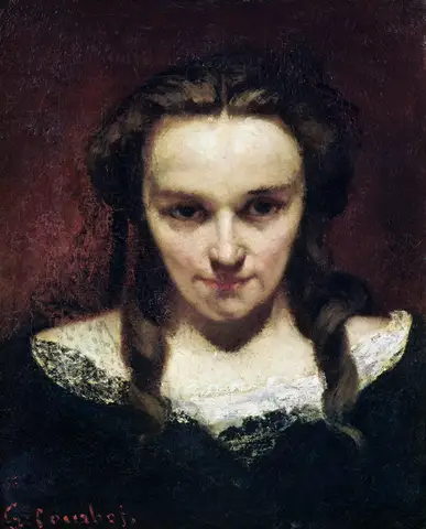 The Clairvoyant by Gustave Courbet