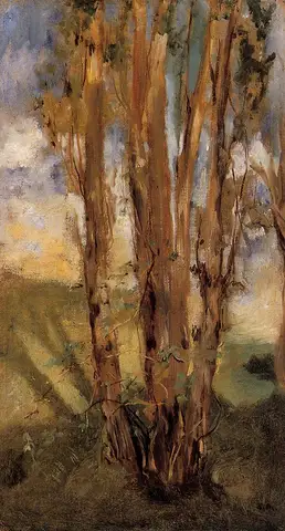 Study of Trees by Édouard Manet