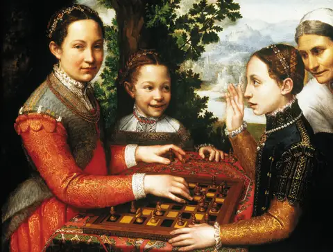 The Chess Game by Sofonisba Anguissola