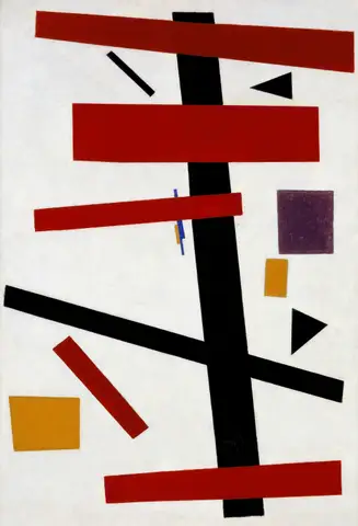 Supremus No.50 by Kazimir Malevich