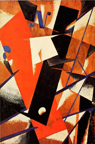 Spatial-Force Construction by Liubov Popova