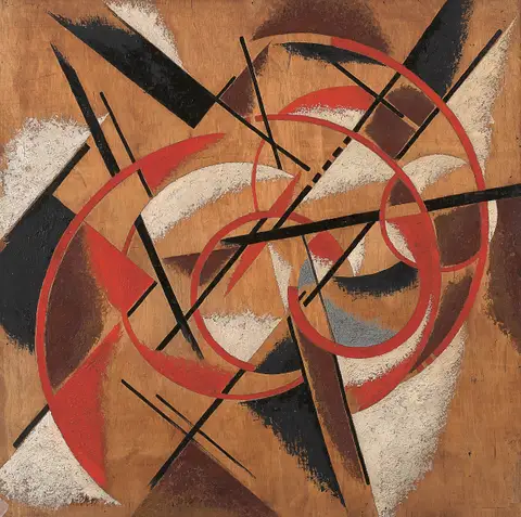 Space Force Construction by Liubov Popova