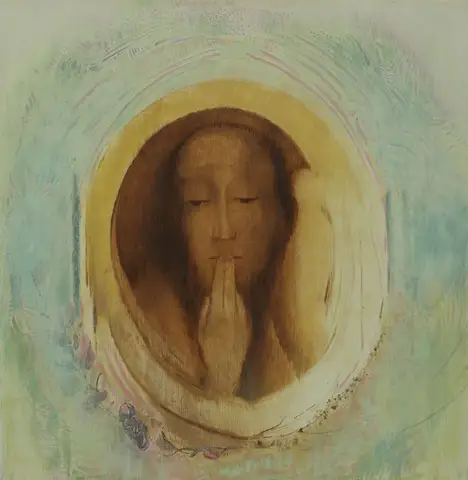 Silence by Odilon Redon