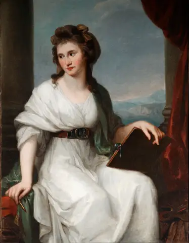 Self Portrait by Angelica Kauffmann