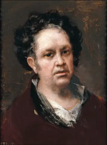 Self Portrait by Francisco de Goya y Lucientes